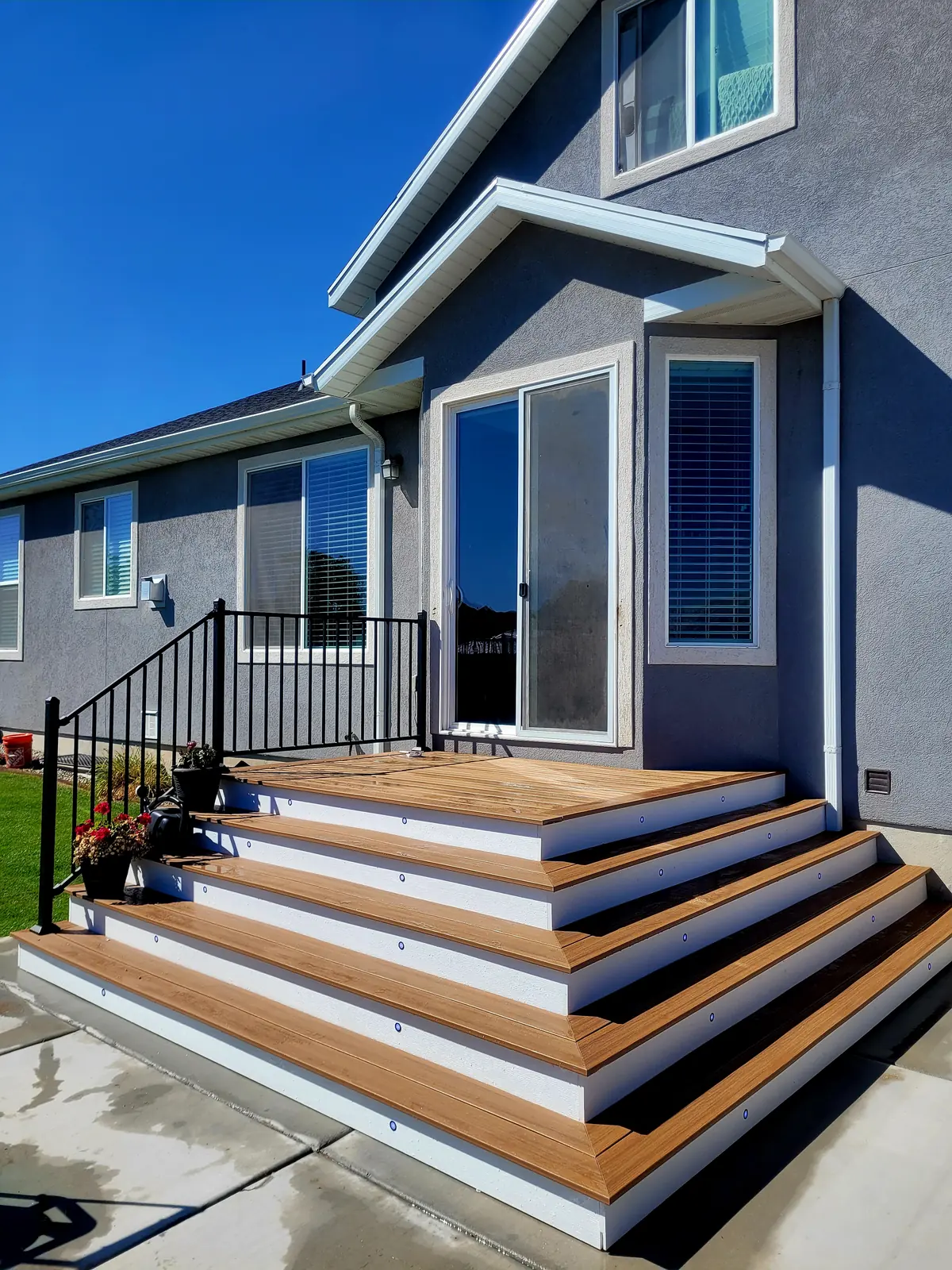 Deck built by TC Decks in Utah County