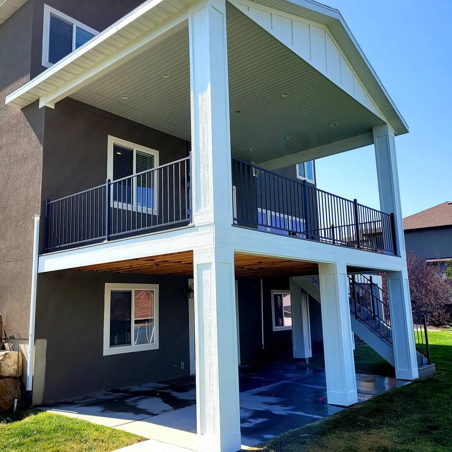 Deck built by TC Decks in Salt Lake County