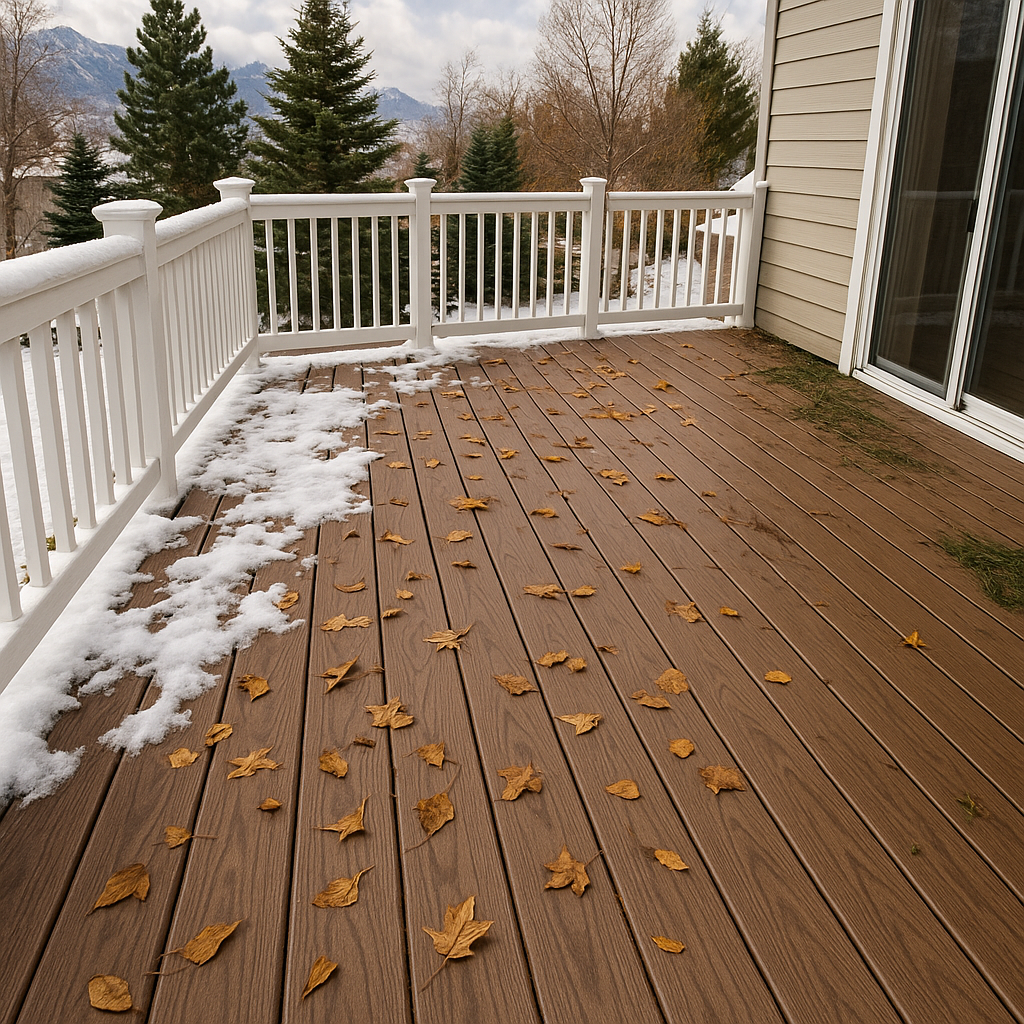 Keep Your Saratoga Springs Deck Looking Great Year-Round
