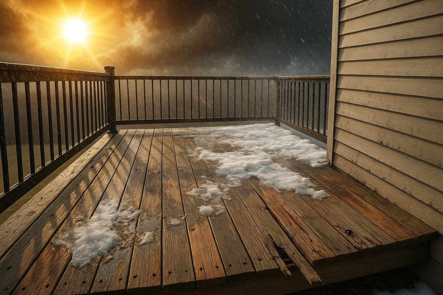 How Weather Can Shorten the Life of a Deck in Lehi
