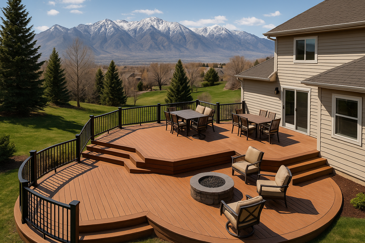 Which Deck Shapes Work Best in Saratoga Springs
