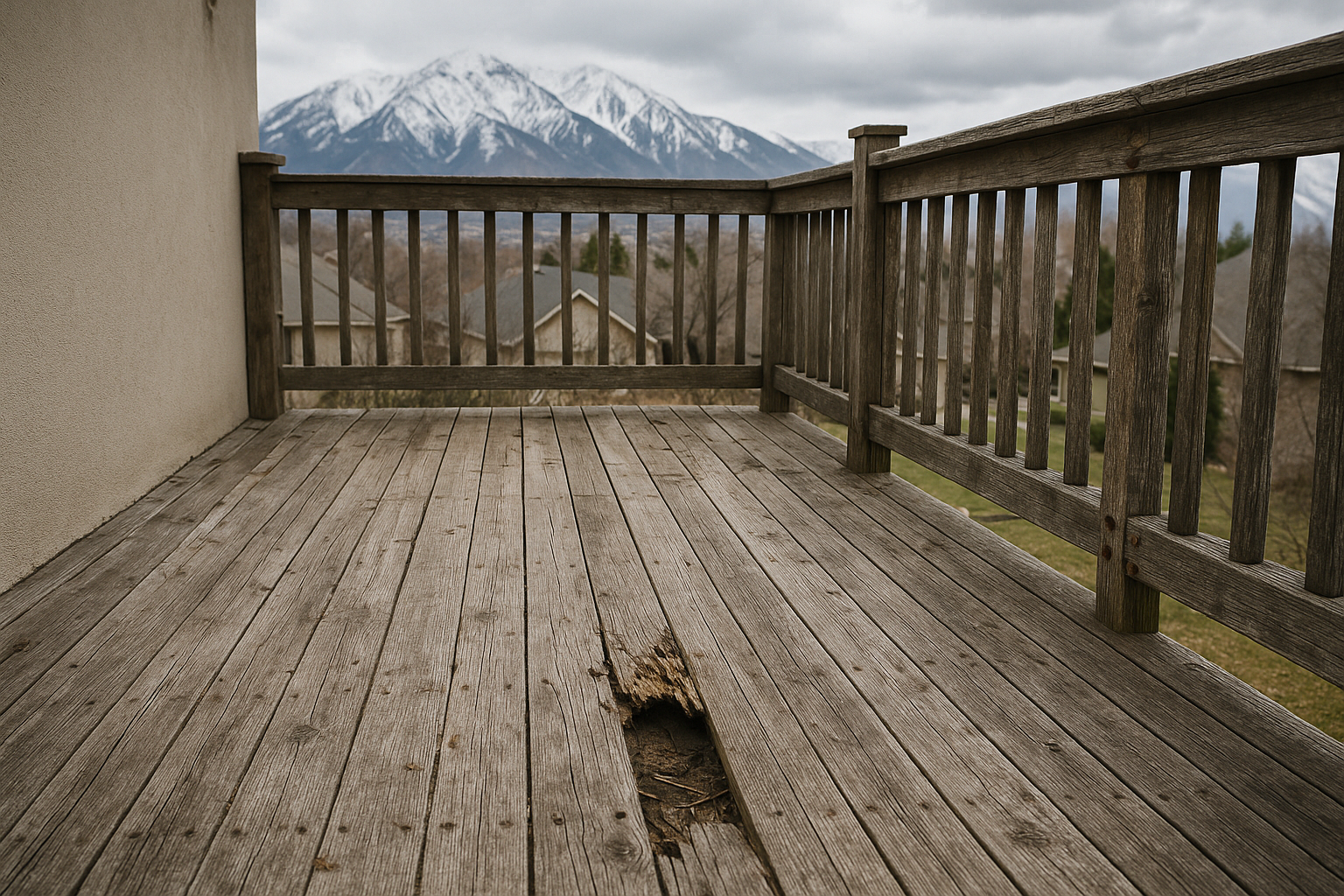 When to Replace an Old Deck in Alpine, UT