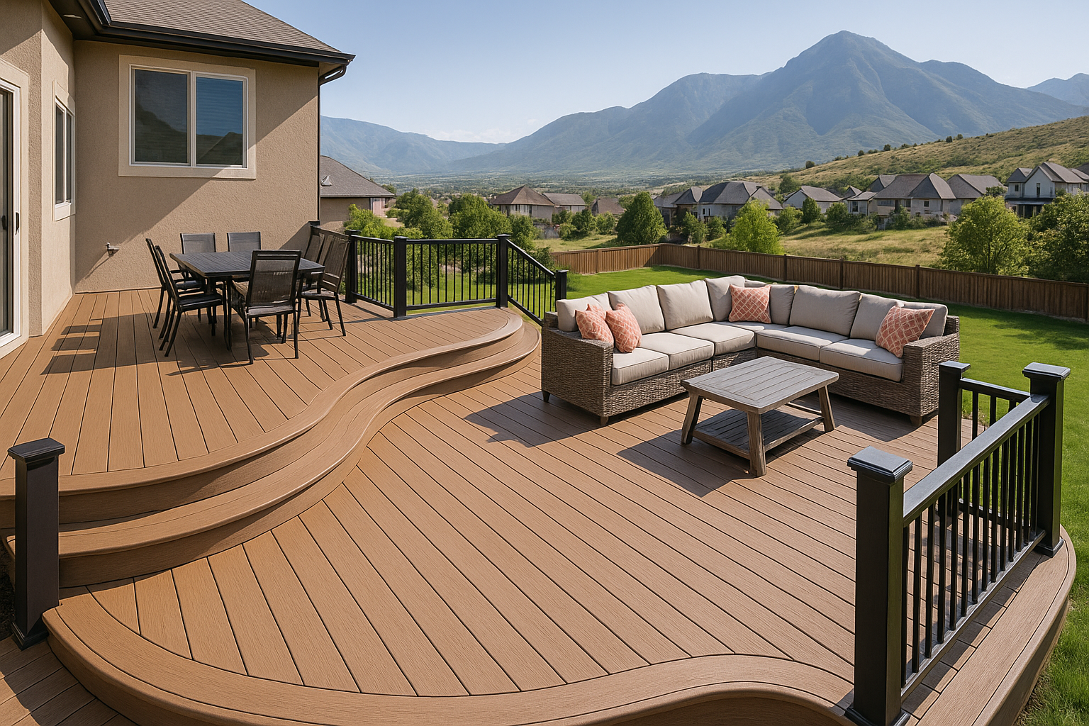 List the Best Deck Layouts for Families Growing in Highland, UT