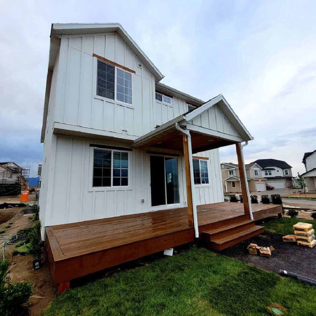 Large windows enhance homes designed by TC Decks.
