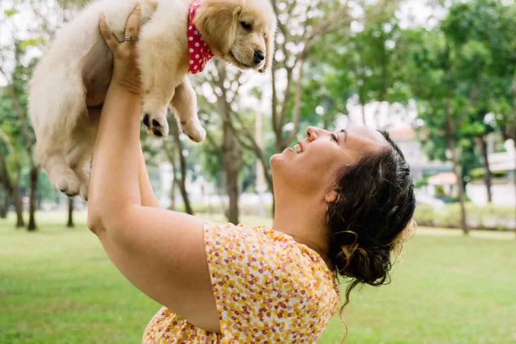 Moments with pets are cherished on designs by TC Decks.