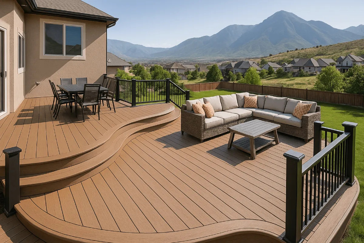 List the Best Deck Layouts for Families Growing in Highland, UT